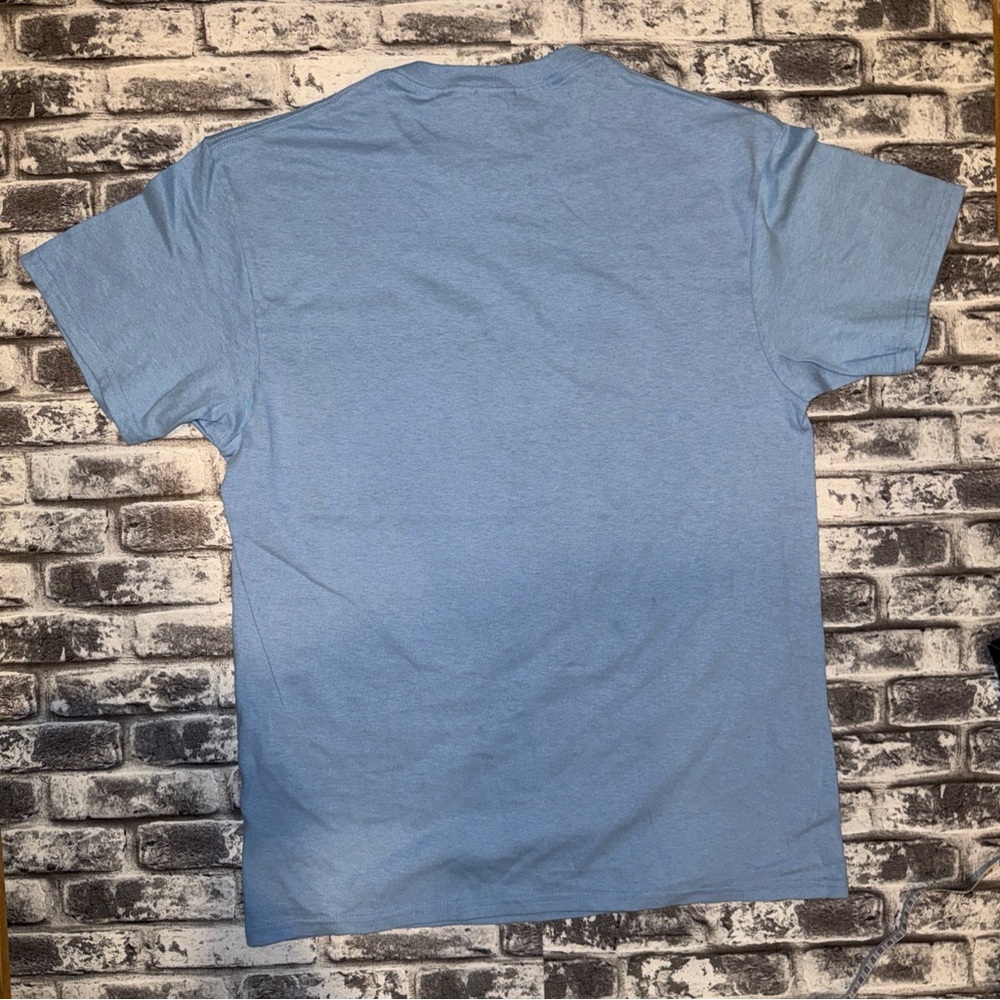 Fashion Nova Mens size L Graphic T Shirt Blue Lion King - Cut Tag Never Worn - Picture 4 of 4